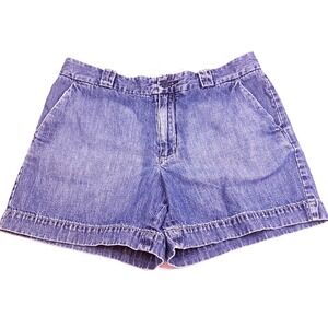 Gap Classic Fit Shorts Women's 8 Blue Medium Wash Denim Jeans Shorts‎